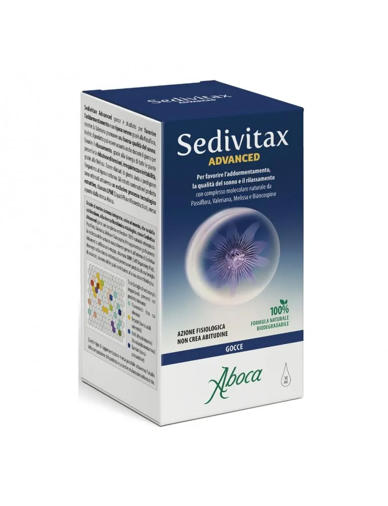 Aboca Sedivitax Advanced Gocce 30ml