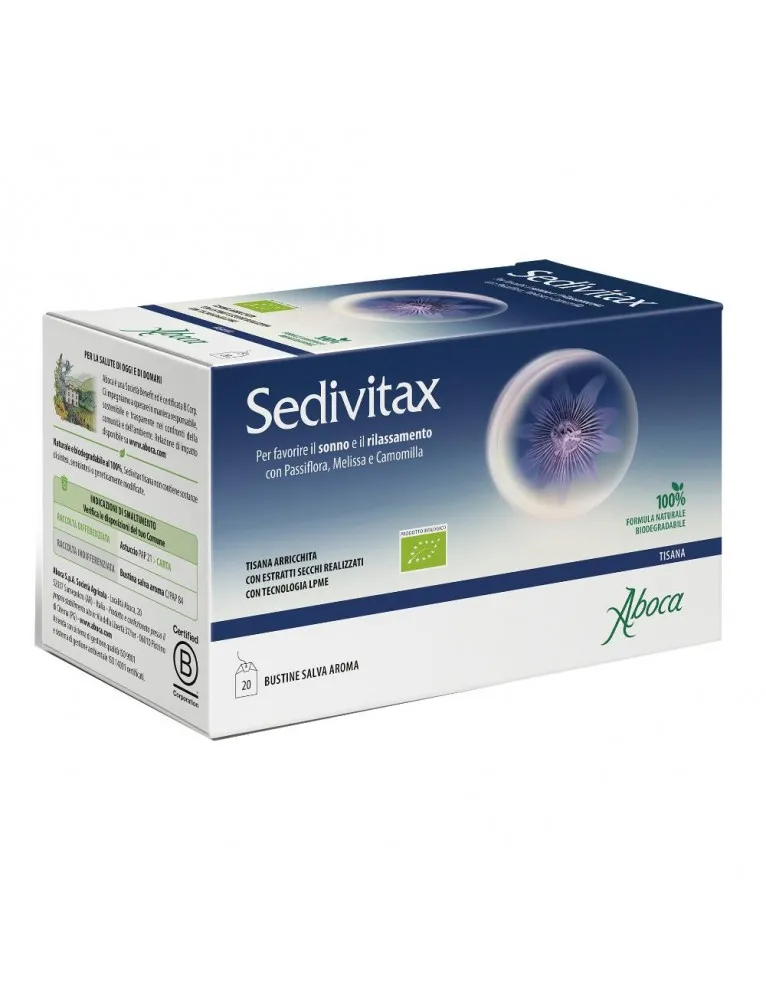 Aboca Sedivitax Tisana 20 Bustine