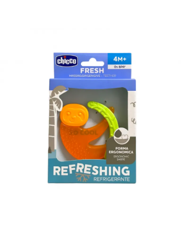 Chicco Fresh Massaggiagengive Scimmia 4M+ 1 Pezzo