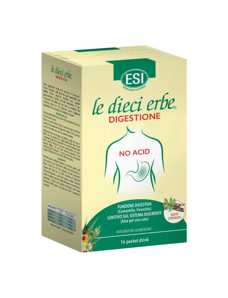 LE DIECI ERBE Digest.16 Pocket