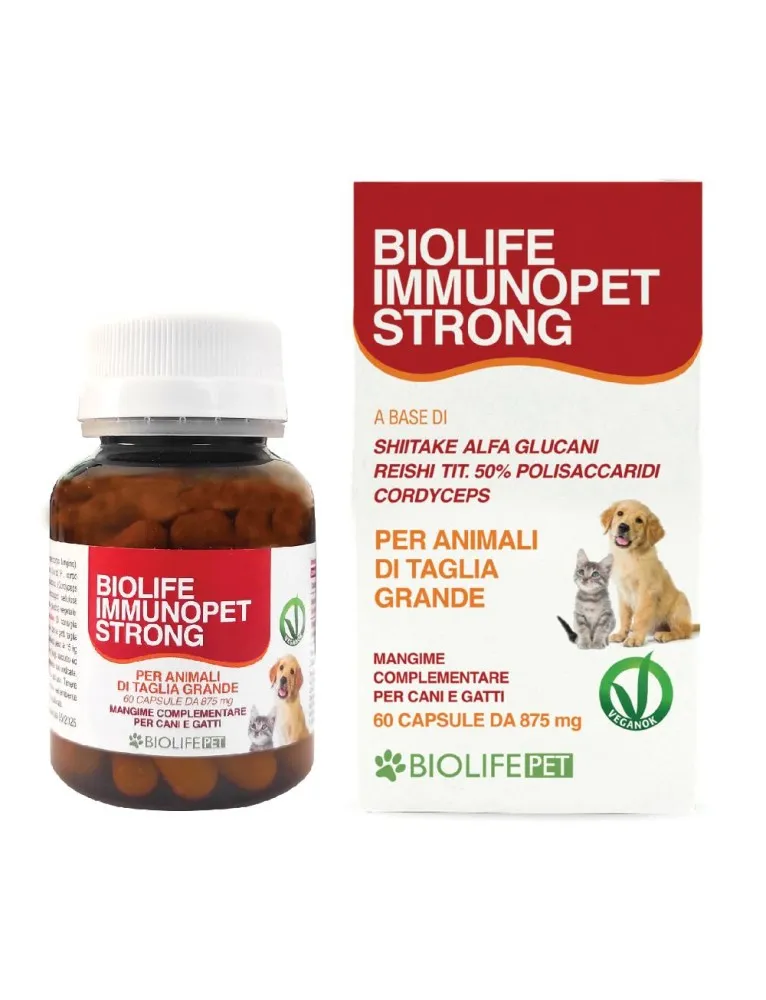 BIOLIFE IMMUNOPET STRONG 60CPS