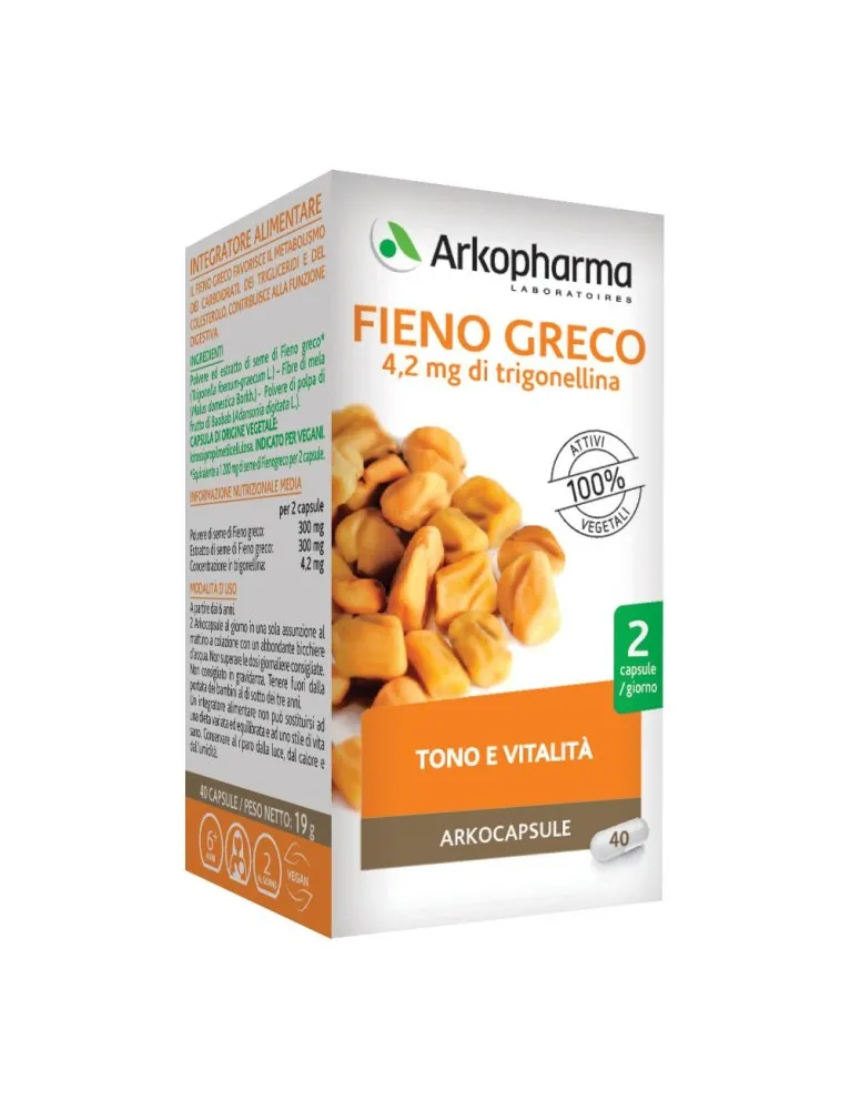 ARKOCAPSULE Fieno Greco 40Cps