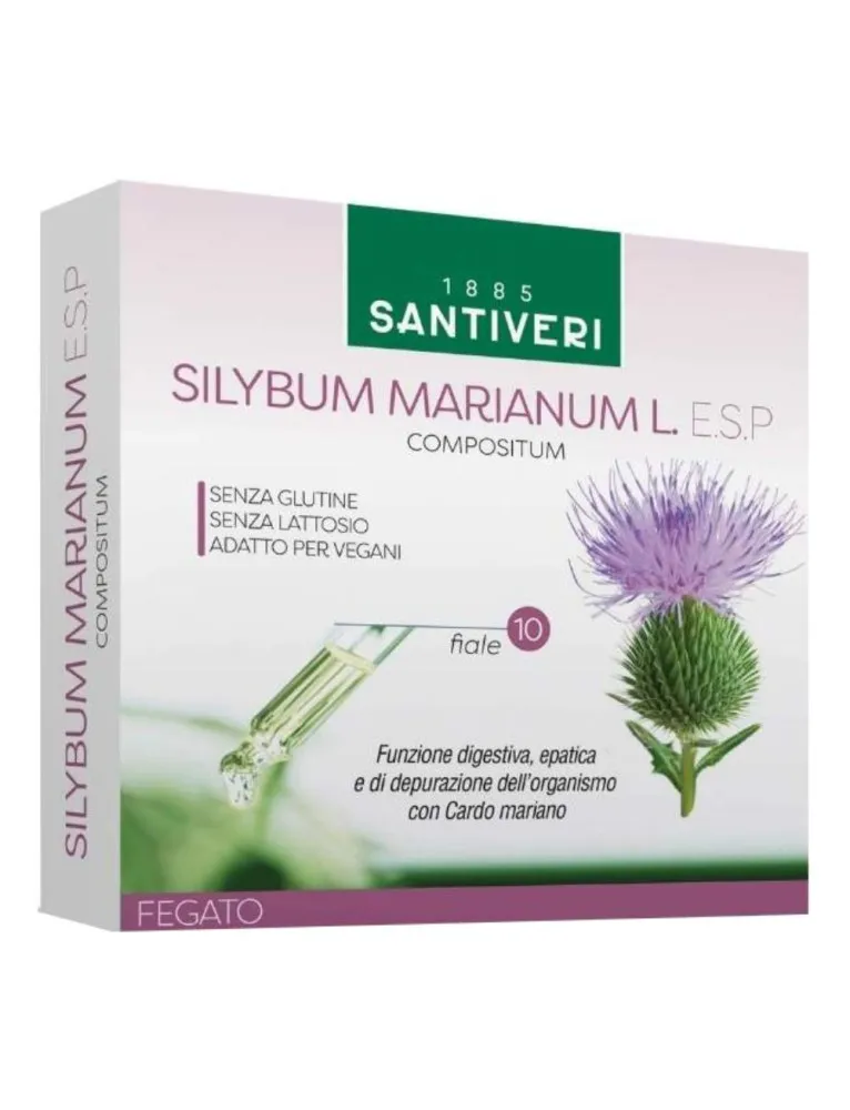 Santiveri SILYBUM MARIANUM L ESP 10 Fialex10ml