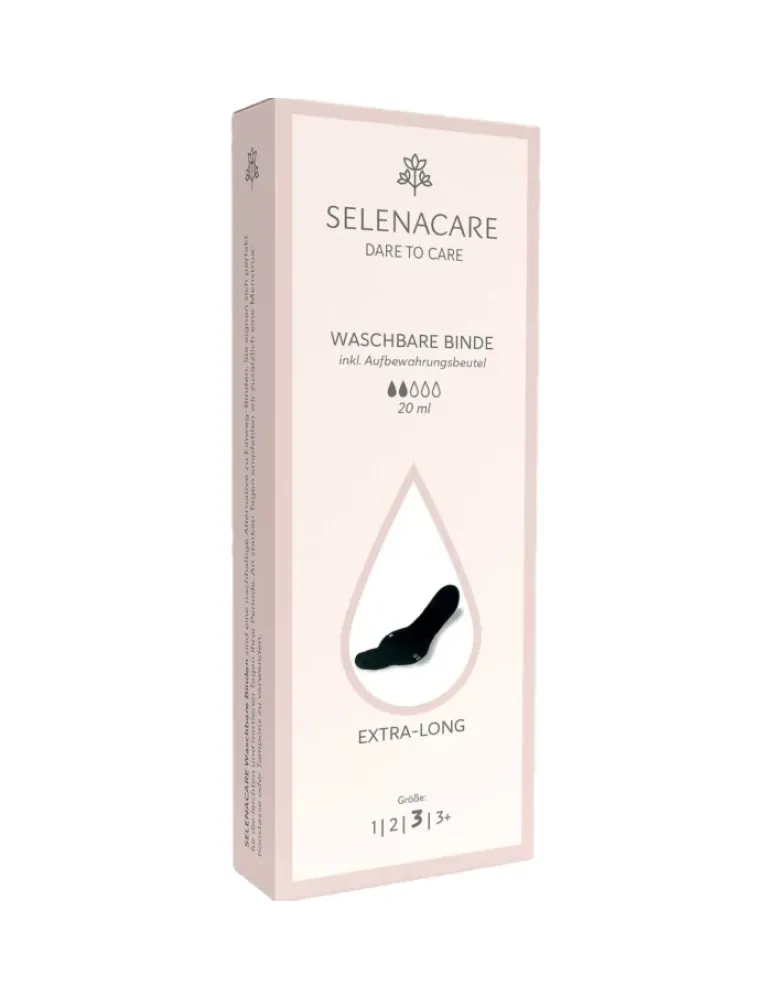 Selenacare Assorbente Lavabile Assorbenza 3 Nero