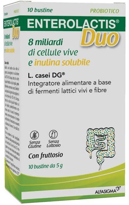ENTEROLACTIS DUO 10 BUSTINE 5 G