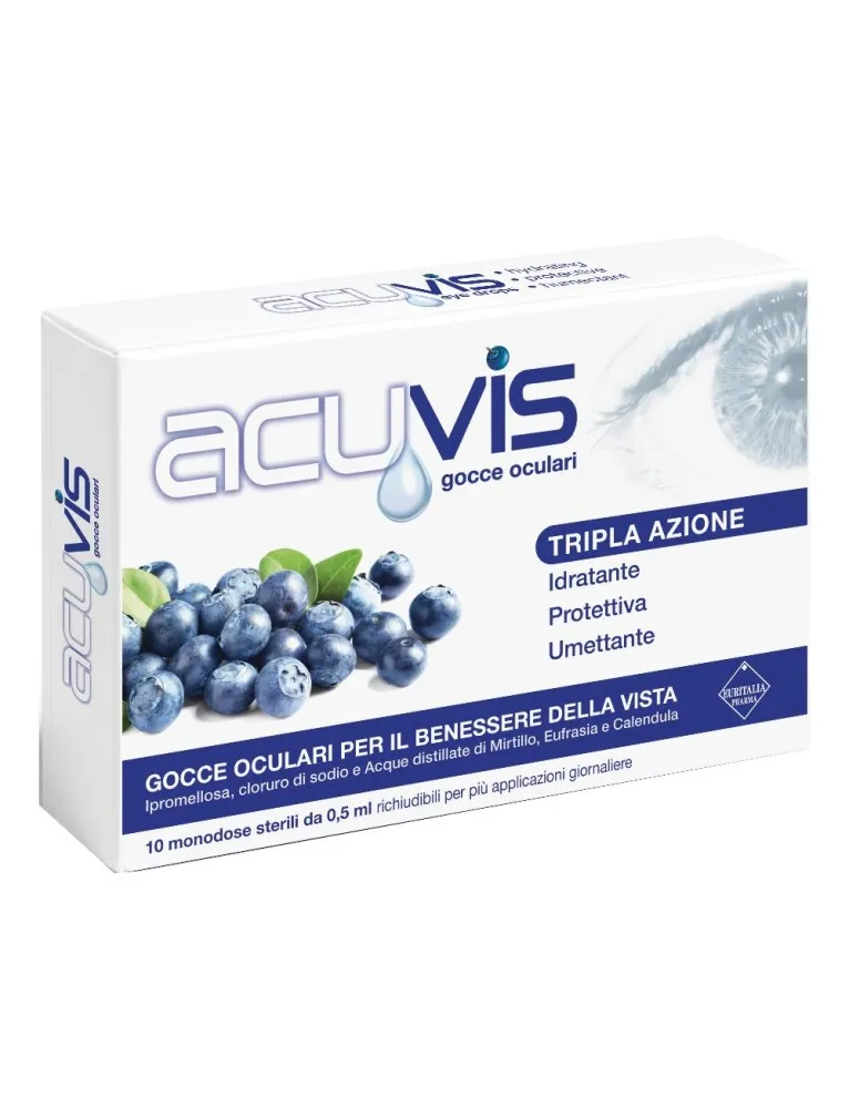 Acuvis Gocce Oculari 10 Flaconcini