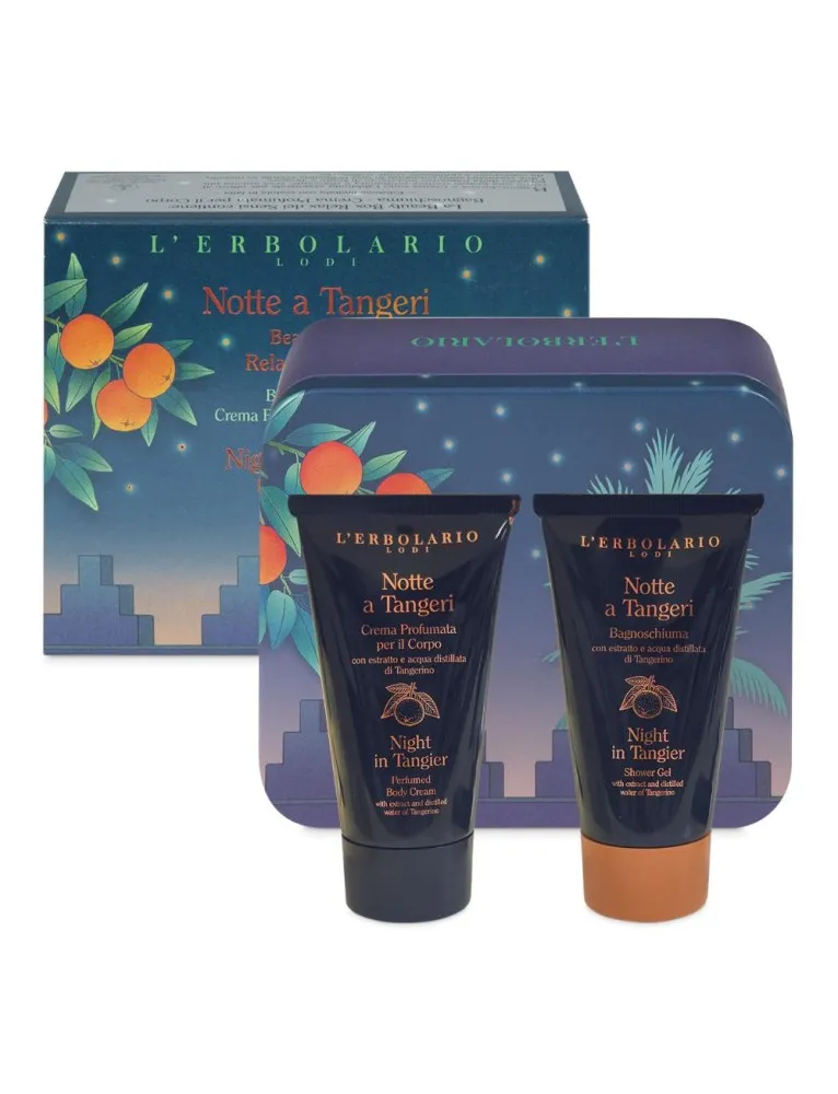 L'Erbolario Beauty Box Notte A Tangeri Bagnoschiuma 75ml + Crema Corpo 75ml