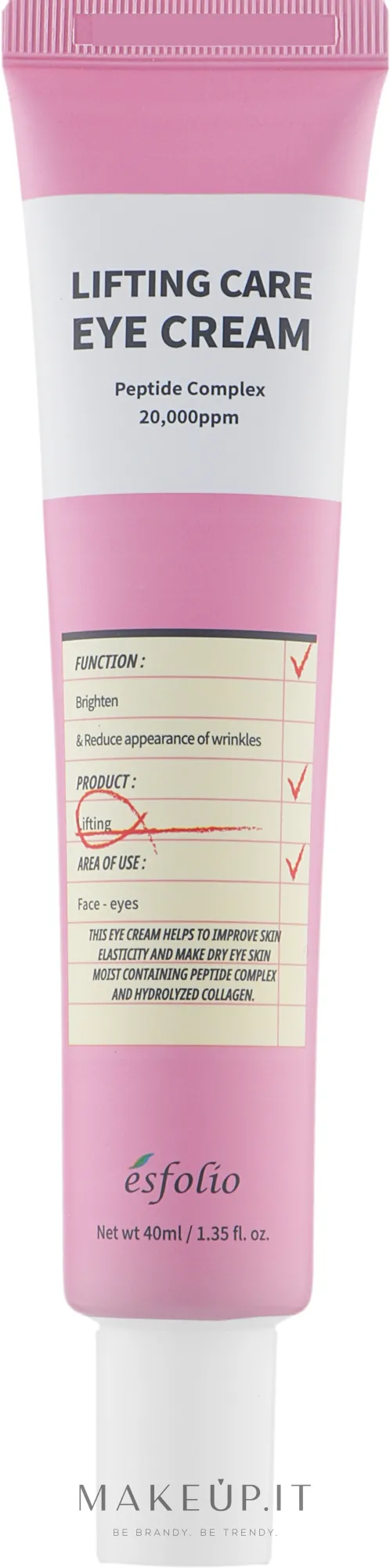 Crema contorno occhi alla caffeina