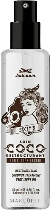 Olio rivitalizzante per capelli