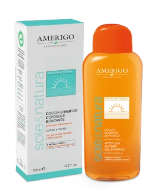 Amerigo Doccia Shampoo Doposole Idratante Corpo e Capelli 300ml