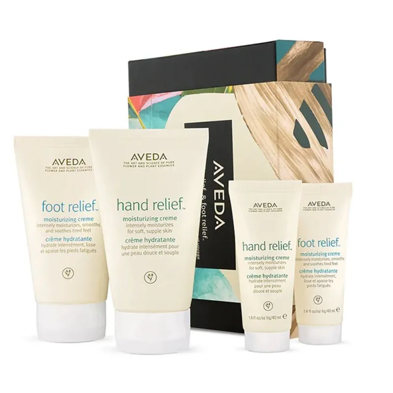 Aveda x 3.1 Phillip Lim Hand Relief & Foot Relief - Home & Travel Essentials - Kit NATALE  idratante per mani e piedi