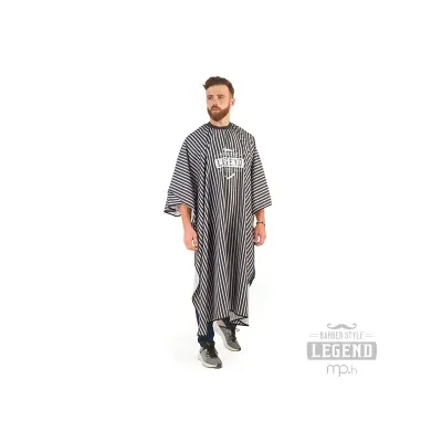 Barber Style Legend Mantella da Taglio Tessuto Leggero e Impermiabile