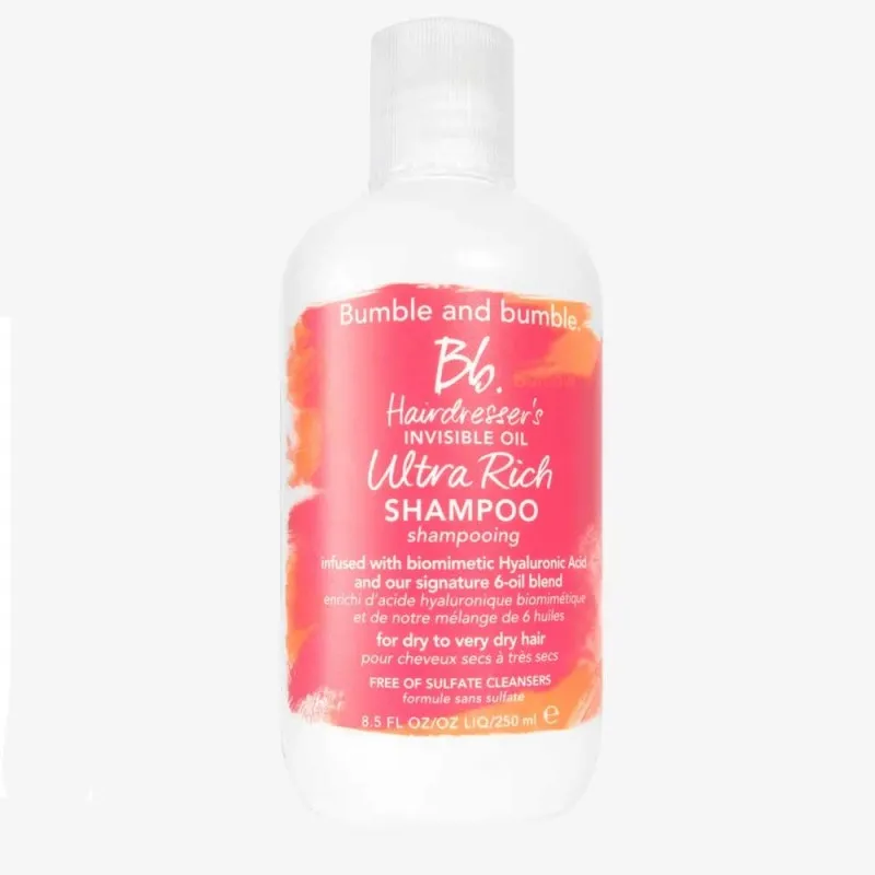 Bumble and Bumble Hairdresser's Invisible Oil Ultra Rich Shampoo 250ml - shampoo ultra-nutriente secchi aridi