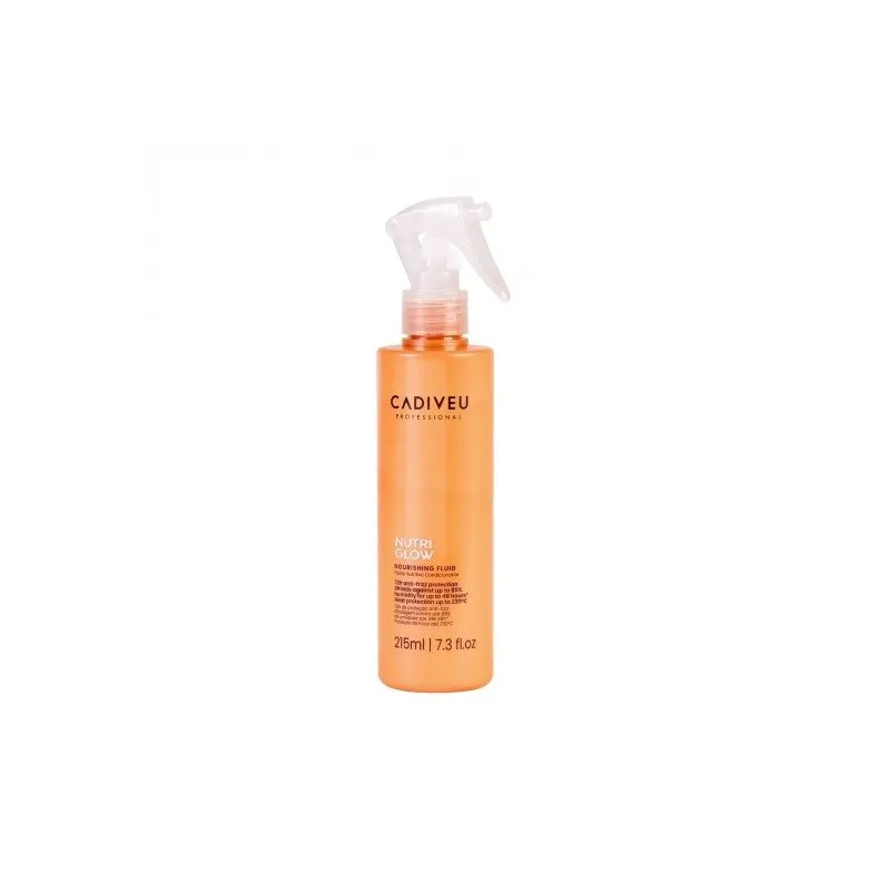 Cadiveu Nutri Glow Nourishing Fluid 215ml - fluido spray pre-styling anticrespo capelli ribelli secchi