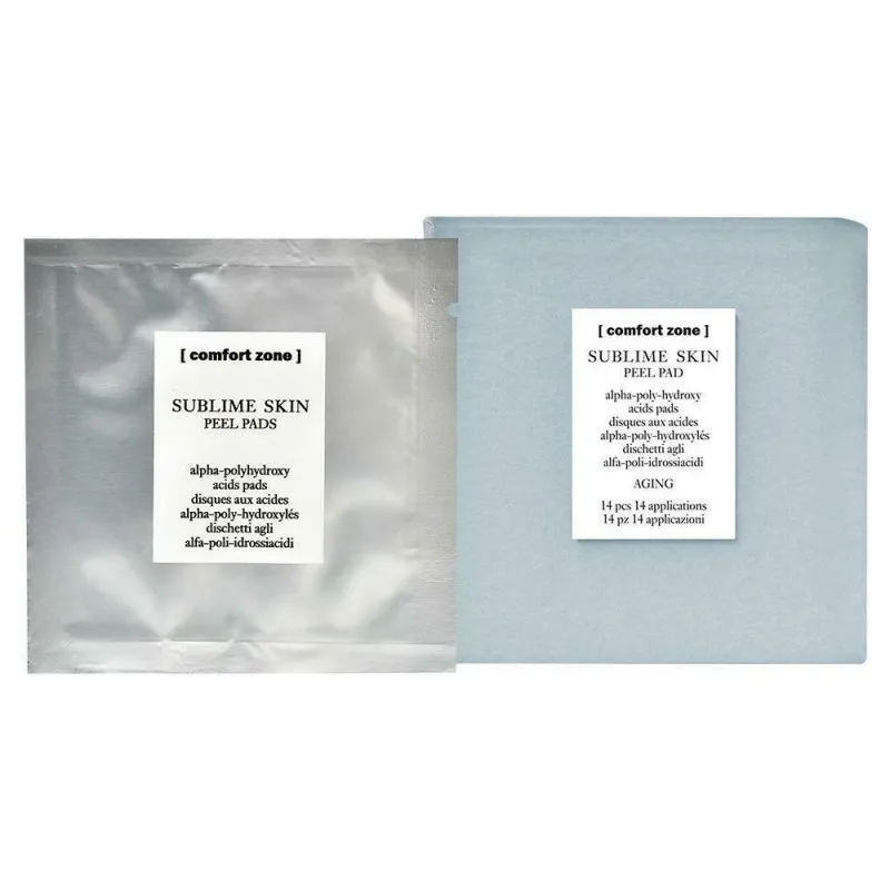 Comfort Zone Sublime Skin Peel Pad 14 Pz - dischetti viso esfolianti pelle mature