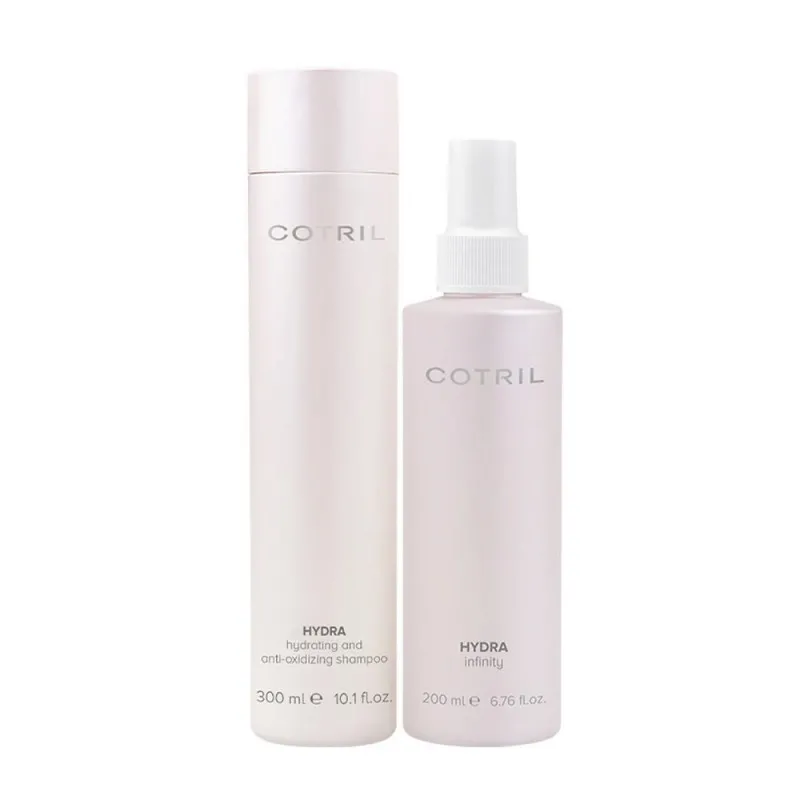 Cotril Hydra Shampoo+Infinity 300+200ml - kit idratante antiossidante capelli disidratati
