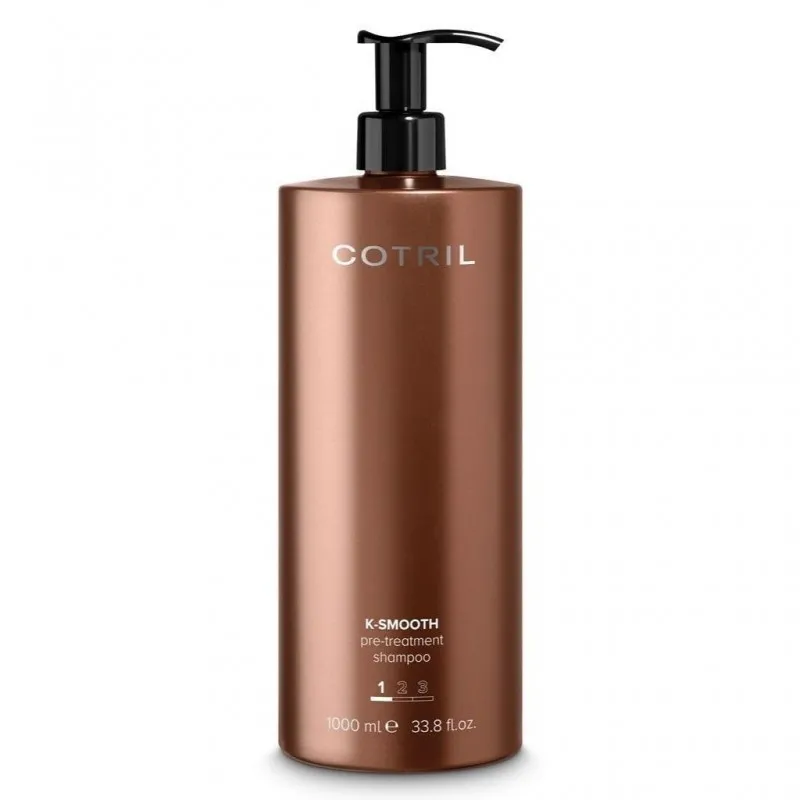 Cotril K-Smooth Pre-Treatment Shampoo 1000ml - shampoo pre-trattamento cheratina