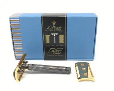 Fatip Il Piccolo Special Edition 2 Testine Rasoio di Sicurezza