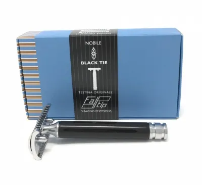 Fatip Nobile Black Tie Testina Originale Rasoio di Sicurezza