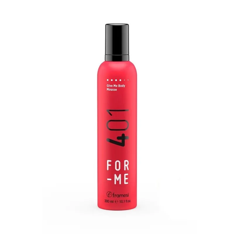 Framesi FOR-ME 401 Give Me Body Mousse 300ml - mousse volumizzante definizione tutti tipi di capelli