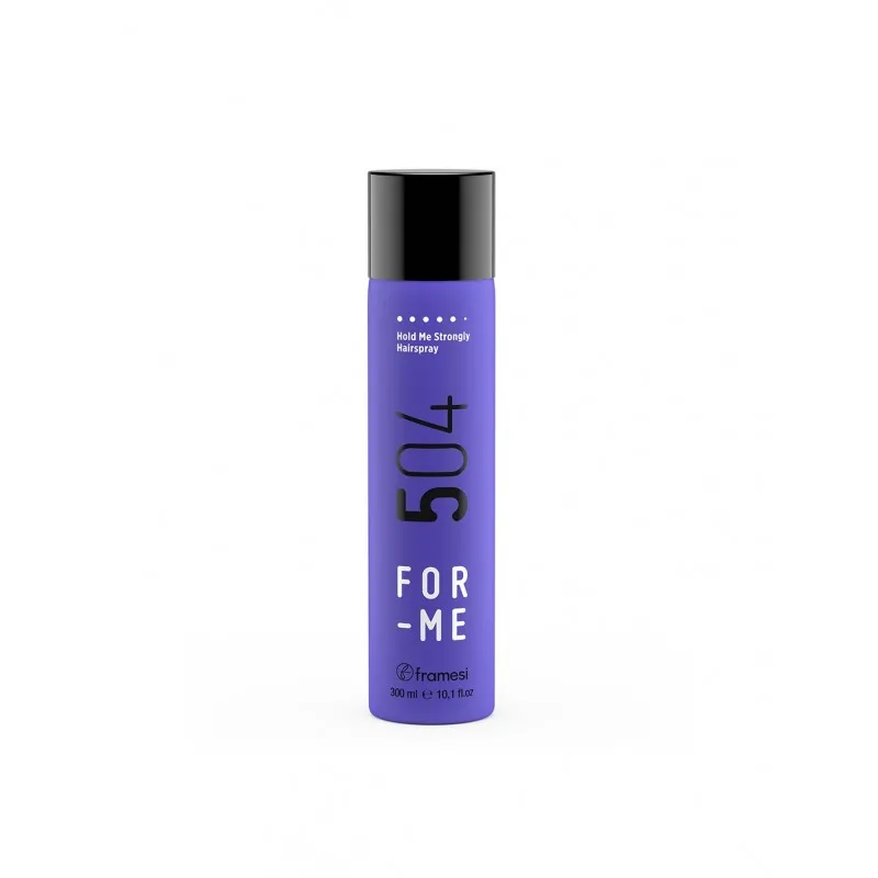 Framesi FOR-ME 504 Hold Me Strongly Hairspray 300ml - lacca nos gas fissaggio forte