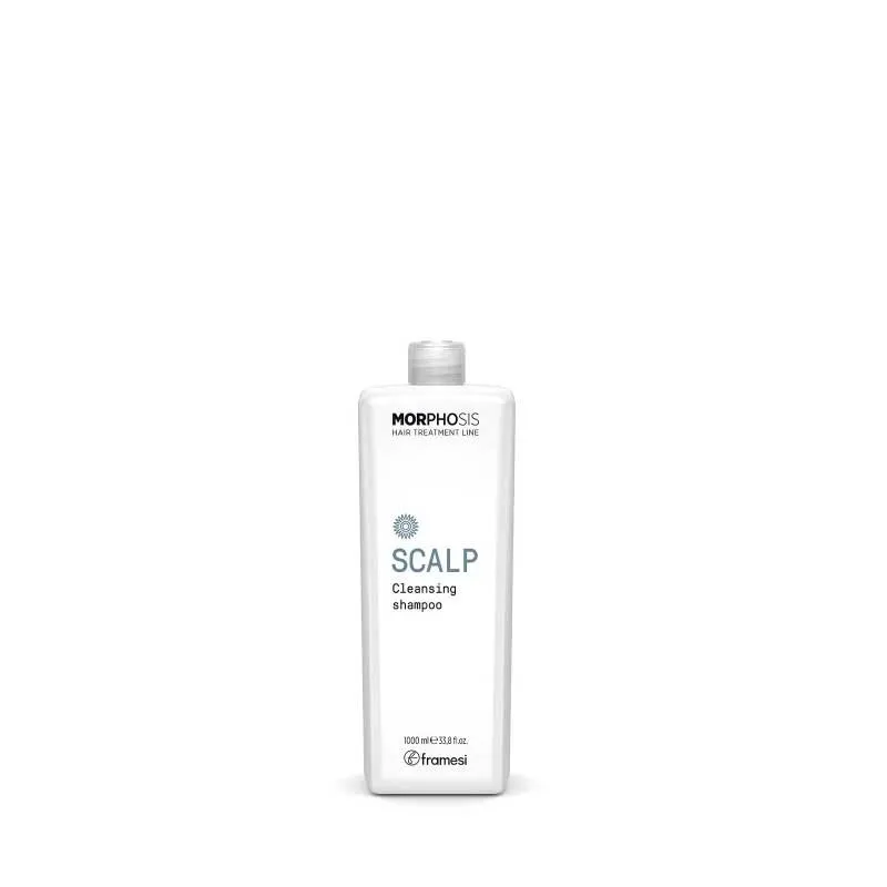 Framesi Morphosis Scalp Cleansing Shampoo 1000ml - shampoo detergente pulizia profonda cute