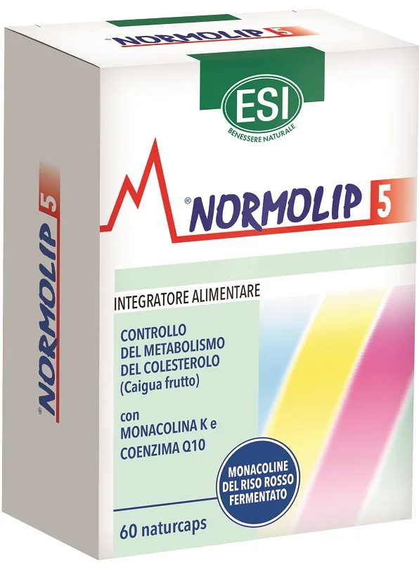 ESI NORMOLIP 5 60 CAPSULE