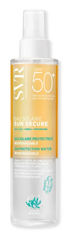 SUN SECURE EAU SOLAIRE SPF50 200 ML