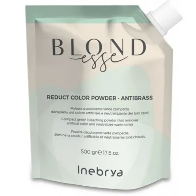 Inebrya Blondesse Polvere Decolorante Verde Compatta - Reduct Color Powder - Antibrass 500gr