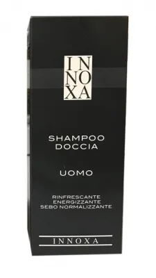 Innoxa Uomo Shampoo Doccia Rinfrescante, Energizzante e Sebo Normalizzante 200ml