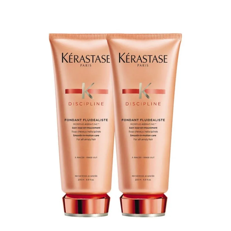 Kerastase Discipline Fondant Fluidealiste 200ml 2 PEZZI  - balsamo disciplinante capelli crespi