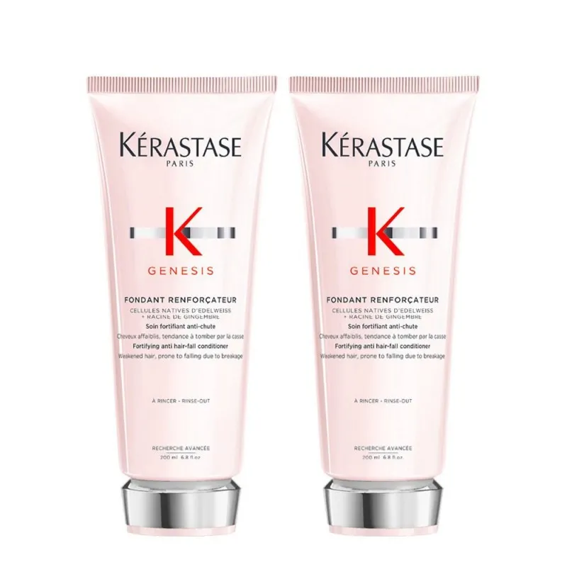 Kerastase Genesis Fondant Renforcateur 200ml 2 PEZZI  - balsamo capelli deboli fragili