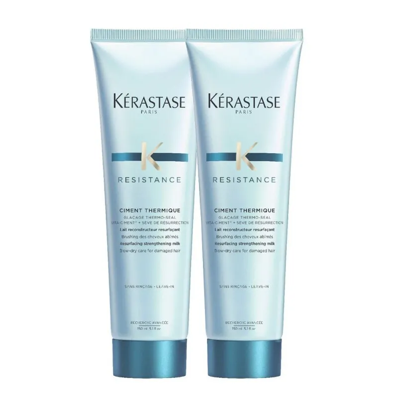 Kerastase Resistance Ciment Thermique 150ml 2 PEZZI - kit per capelli danneggiati