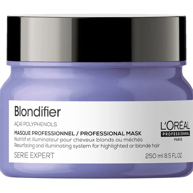 L'Oréal Professionnel Serie Expert Blondifier Masque 250ml - maschera nutritiva illuminante capelli biondi e con meches