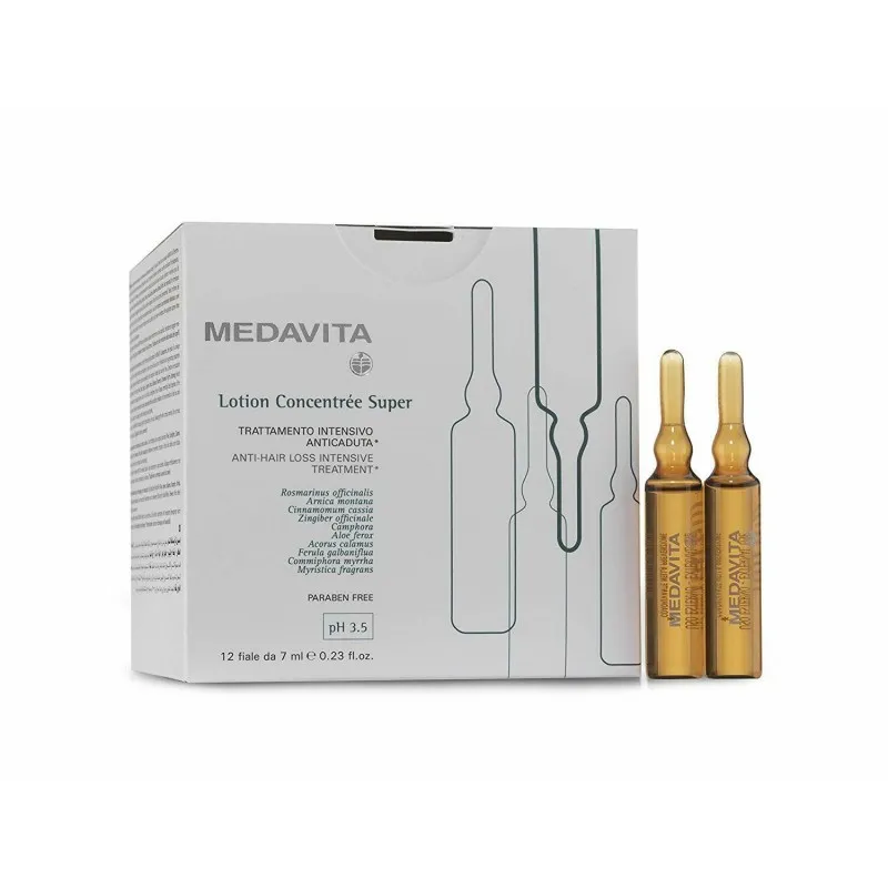 Medavita Lotion Concentree Anticaduta DONNA SUPER 12x7ml - fiale anti-caduta donna super capelli fragili