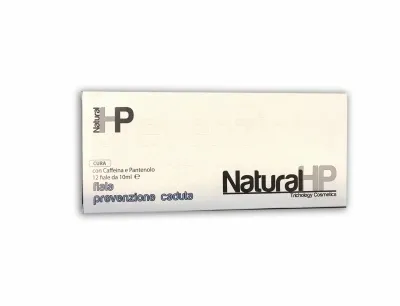 Natural HP Fiale Prevenzione Caduta con Caffeina e Pantenolo 12 fiale da 10ml