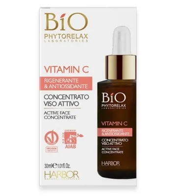 Phytorelax Bio Vitamina C Rigenerante & Antiossidante Concentrato Viso 30ml