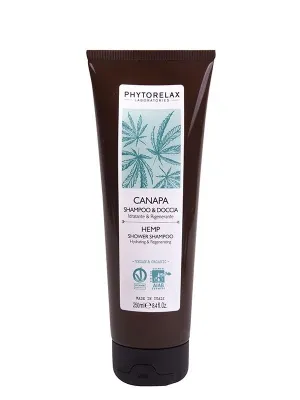 Phytorelax Canapa Shampoo & Doccia Idratante e Rigenerante 250ml