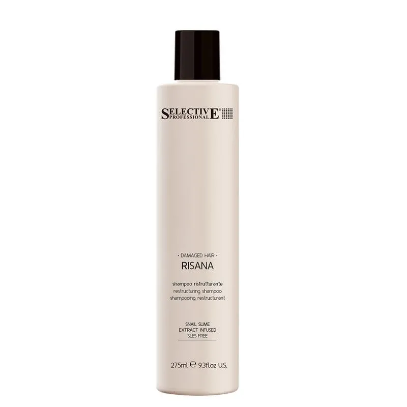Selective Professional Damaged Hair Risana Shampoo 275ml - shampoo ristrutturante capellli danneggiati sfibrati