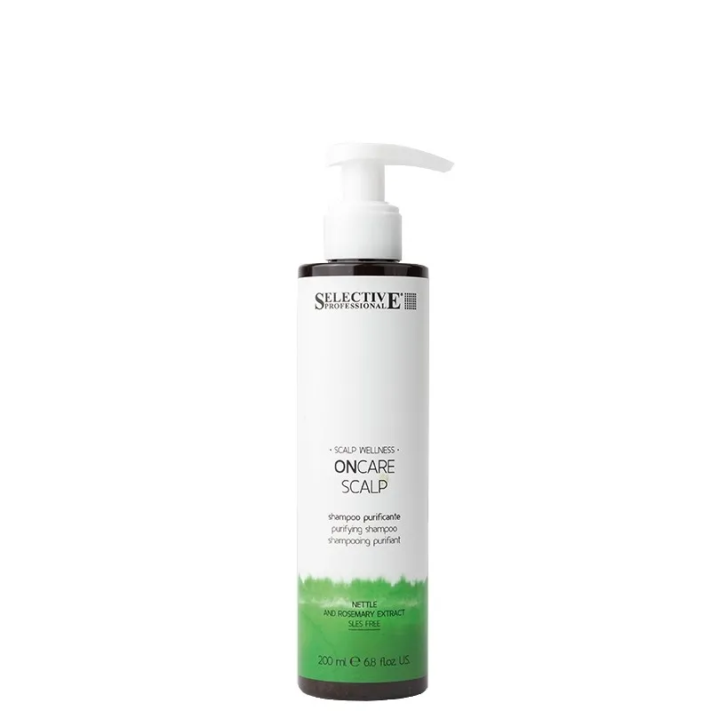 Selective Professional On Care Scalp Purifying Shampoo 200ml - shampoo purificante cute con forfora secca o grassa