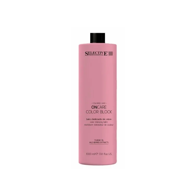 Selective Professional OnCare Color Block Balm 1000ml - balsamo stabilizzante protettivo capelli colorati