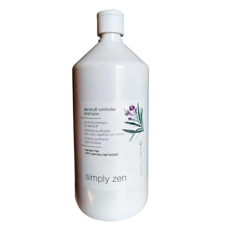 Simply Zen Dandruff Controller Shampoo NEW 1000ml - shampoo purificante anti-forfora