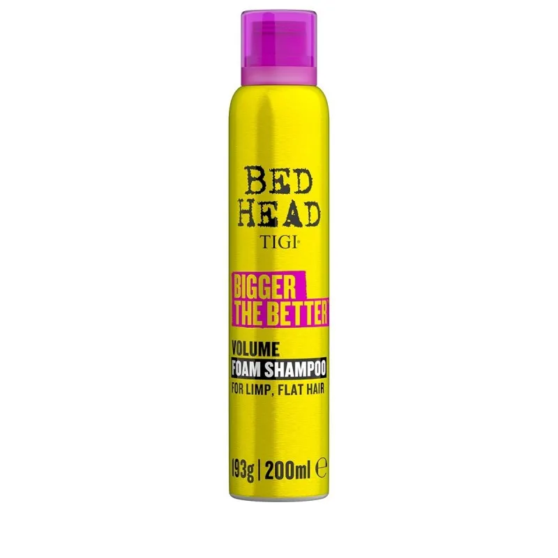 Tigi Bed Head Bigger The Better Volume Foam Shampoo 200ml - Shampoo/mousse volumizzante