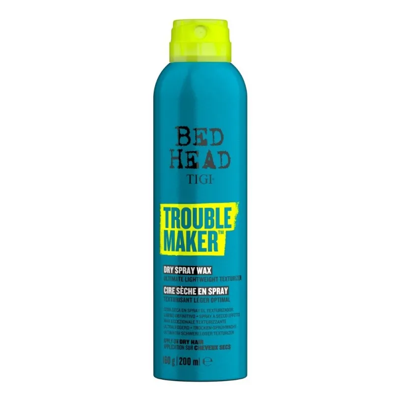 Tigi Bed Head Trouble Maker Dry Spray Wax 200ml - Spray a secco effetto cera