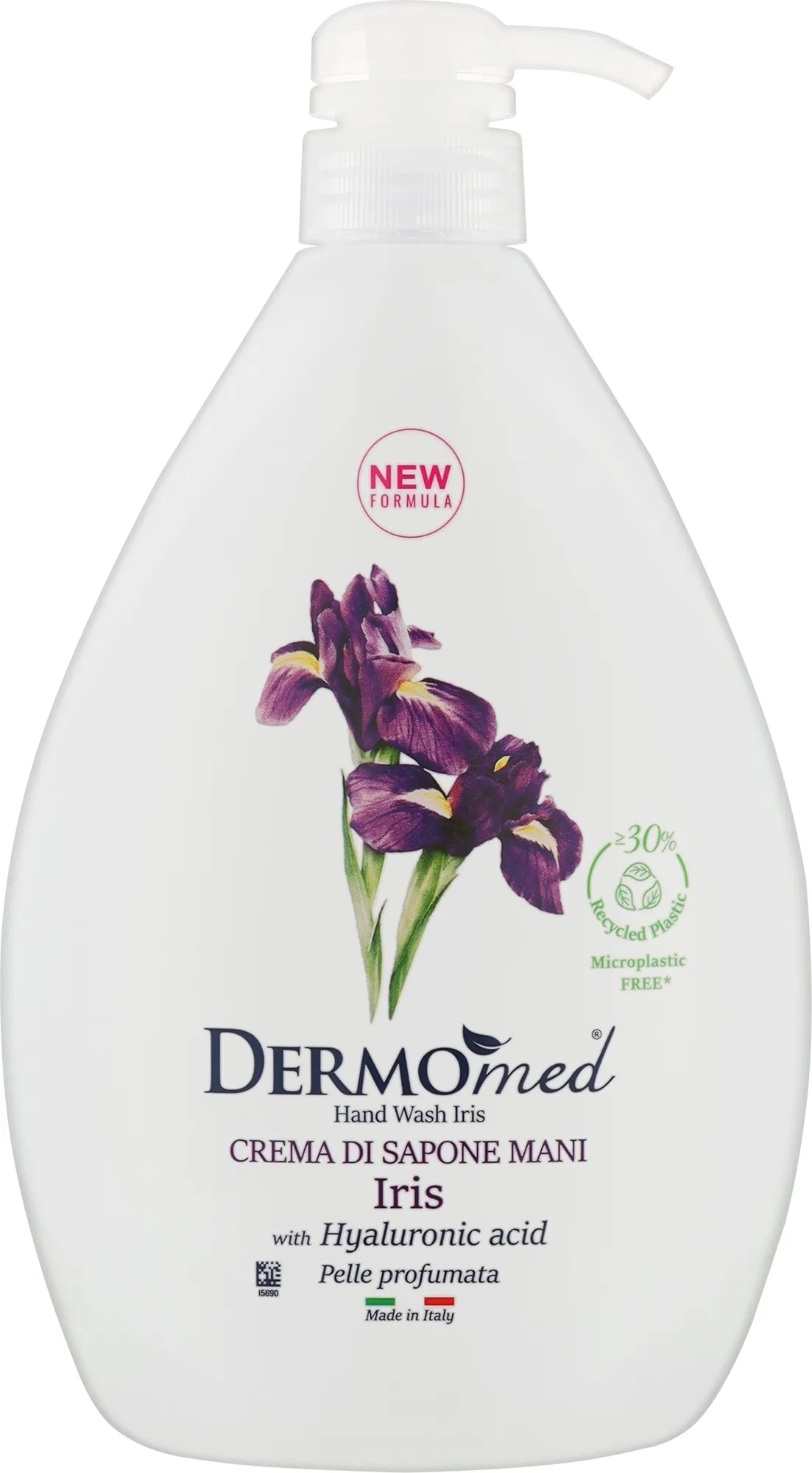 Crema di sapone "Talco e iris"