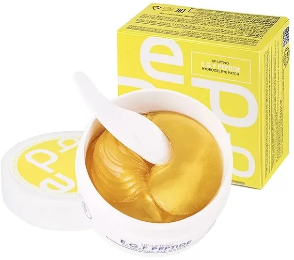 Cerotti idrogel per occhi con oro e peptidi