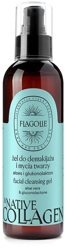 Gel detergente e struccante al collagene