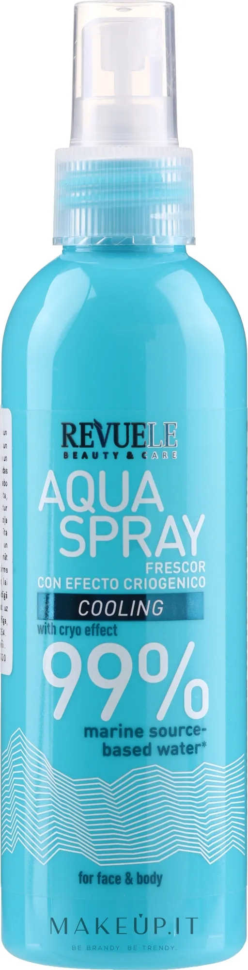 Spray viso e corpo con estratto di alghe