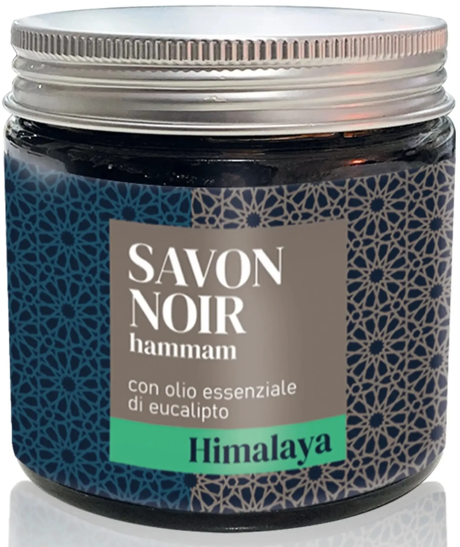 Sapone nero all'olio essenziale di eucalipto