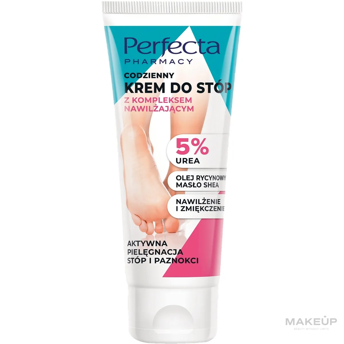 Crema piedi con complesso idratante al 5% di urea